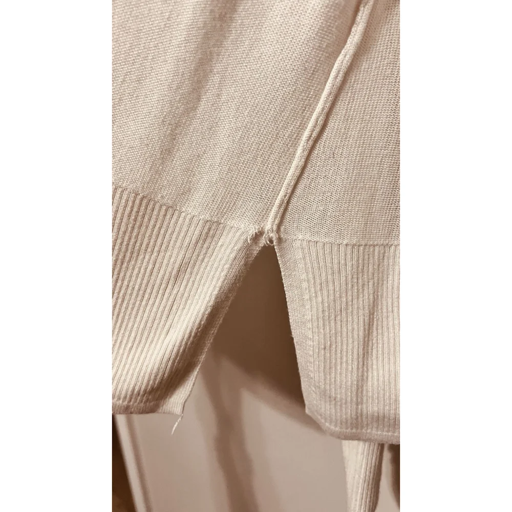Lot‎ Of 2 Womens Large Open Front Casual Cardigan Grey & Off White Workwear